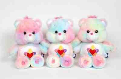 Care Bears Authentic True Heart Bear Plush Rainbow 1 PCS 27cm 10.63 inch