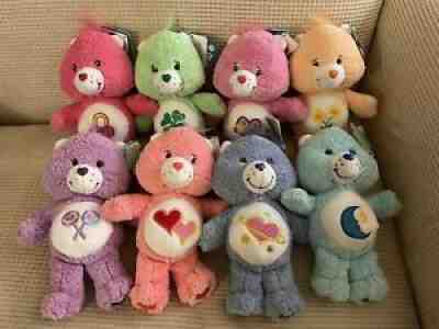 Care Bears Fluffy Lil Bear Series 2 - Lot Of 8