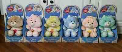 Complete Collection of 6 Care Bears 1983 Kenner Plush 13