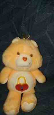 Vintage 80s Care Bears 13 inch Plush Secret Bear Stuffed Animal WORKS!