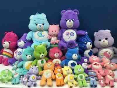 Modern Used LOT 25 TCFC Nanco Care Bears Plush Toys Sunshine Grumpy Bedtime