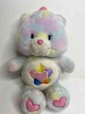 Care Bears True Heart Bear Pastel Plush 2004 Collector's Edition Series 4.