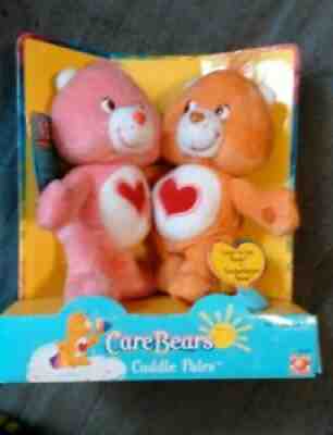 Care Bears Plush Cuddle Pair Tenderheart & Love A Lot Stuffed Animal Carebear 7