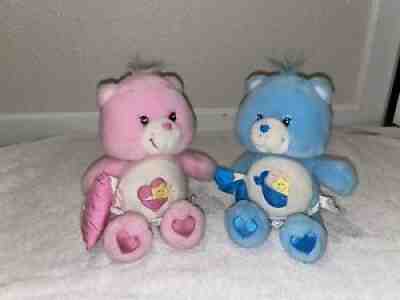 2003 Baby Hugs And Baby Tugs Care Bears *Works*