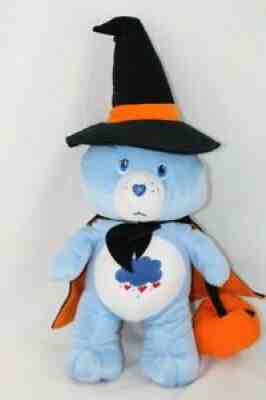 Halloween Witch Grumpy Care Bear Plush 2007 American Greeting Nanco 21