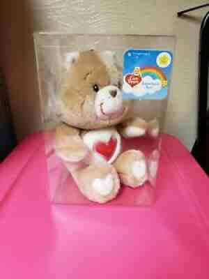Care Bears 20th Anniversary Tenderheart Brown Rare With Display Box Vintage Care