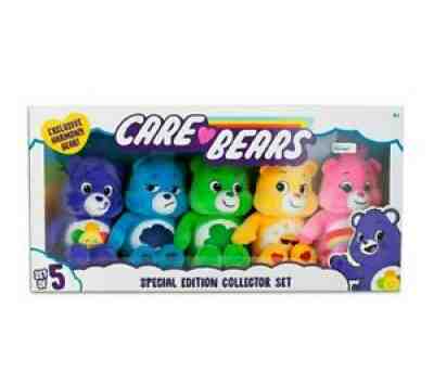 Care Bears Special Edition Collector Set Lot of 5 Exclusive Harmony Bear NIB HTF