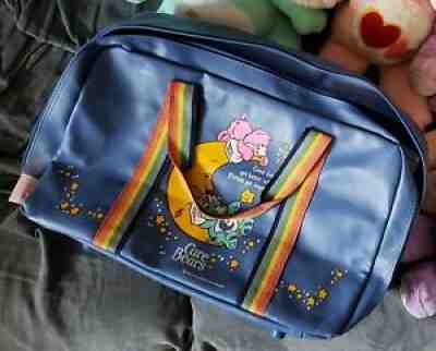 Vintage 1980's Care Bear Suitcase and holder