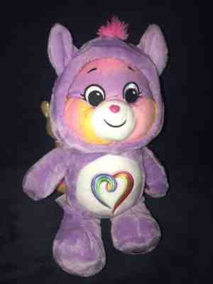 NEW Care Bears Hoodie Friends Collector Set - Unicorn; Fox; Pegasus - NIB