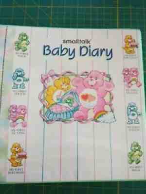 Care Bears Small Talk Diary Book 1988