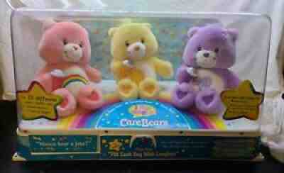 Vintage Care Bears jokes and Giggles interactive Animated Store Display WORKS