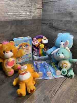 Care Bear Collection. 2003 And 1993 Plush Ferris Wheel Puzzle