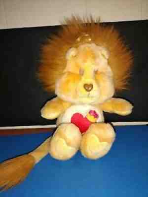 VINTAGE Kenner Care Bears Cousins Vintage Brave Heart Lion Plush