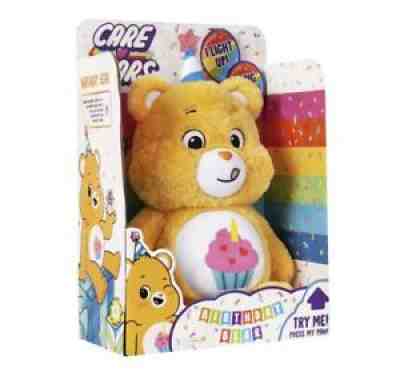 New 2021 Care Bears Birthday Bear With Lights & Sounds 