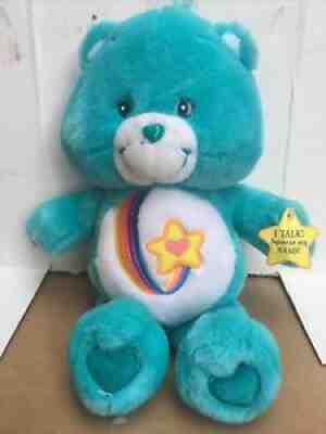 2004 Care Bears Talking Thanks-a-Lot Bear Stuffed Animal Plush Retired Works