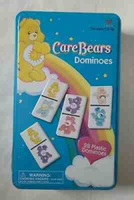 2003 Care Bears Dominoes Collector's Tin New Sealed (AB2-3)