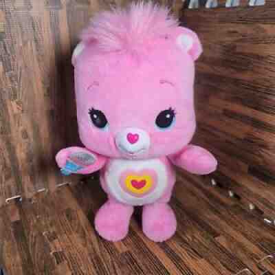 Care Bears Wonderheart Sing and Dance 2012 Animatronic Toy Pink Teddy Bear WORKS