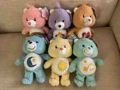 Care Bears Soft Lil Bear Series 4 - Lot of 6