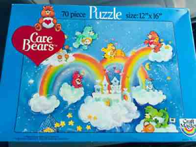 Care Bears Puzzle 70 Piece 12"x16" Vintage Craft Master Puzzle COMPLETE Jigsaw