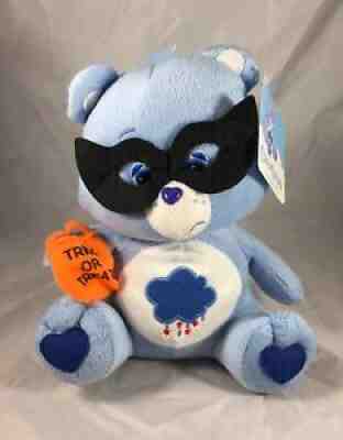 NWT Care Bears TRICK OR TREAT HALLOWEEN Grumpy Bear 2013 Retired w tag!