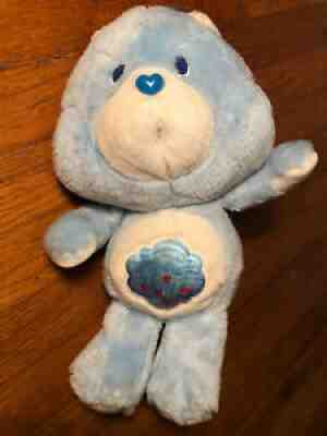 VINTAGE 1980's KENNER CARE BEAR GRUMPY BEAR 13" PLUSH STUFFED TOY