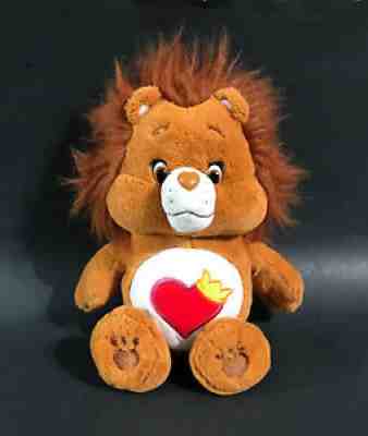 Care Bear Cousin Brave Heart Lion Plush 14 inch Just Play Stuffed Animal 2016