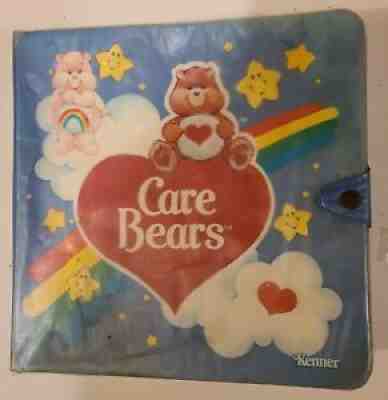 Vintage Kenner Care Bears Carrying Storage Collector Case Binder Bear Box 1980's