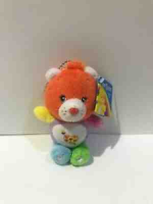 Care Bears Work of Heart Bear Mini Toy Plush keychain 4.5â?