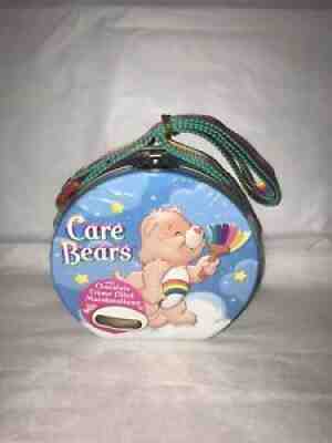NEW 2004 Care Bears Grumpy Cheer Collector ??s Tin Purse w/ Rainbow Strap SEALED