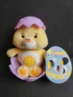 Care Bears Funshine Bear In Easter Egg 2005 With Tags American Greetings RARE