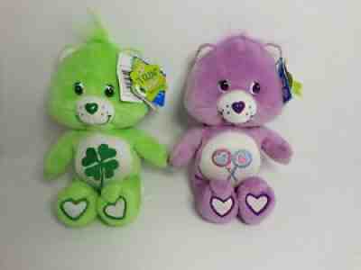 Care Bears Good Luck Bear & Share Bear Special Edition Lilâ?? Glows