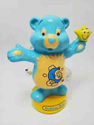Vintage Care Bears Bedtime Bear Night Light Lamp Happiness Express 80s Moon Star
