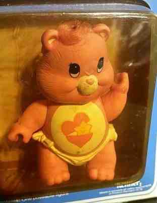 Kenner 1982 Poseable Figure Care Bears Wish Bear NOS, SEALED, NEW, VINTAGE