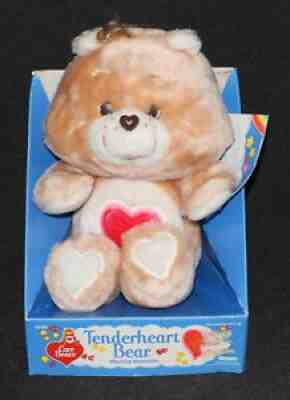 Care Bears Kenner Tenderheart Bear Vintage 1984 Beige Pink Tag #60180 MIB
