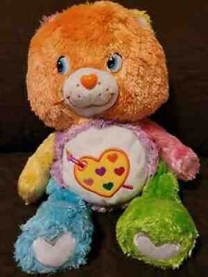 Care Bear ð??¨Work Of Heart ð??? Fluffy Floppy Fuzzy 2006 13