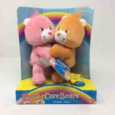 Care Bears Cuddle Pairs Love-a-lot And Tenderheart Bear New In Box