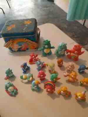 Vintage Care Bear Tin With Care Bears