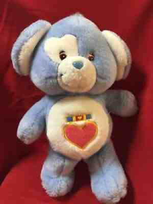Care Bear Cousins Loyal Heart Dog 2004, Blue 13 Inch Plush