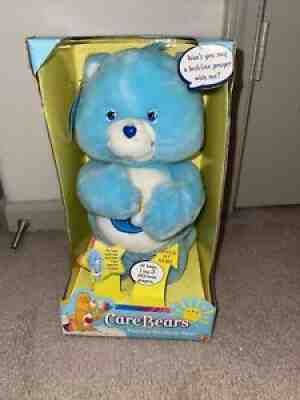 Care Bears Bedtime Bear Kneeling Praying Talking BlueÂ 2003 Brand New In The Box