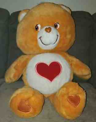 Retired Jumbo Tenderheart Care Bear Plush Stuffed 2002 28