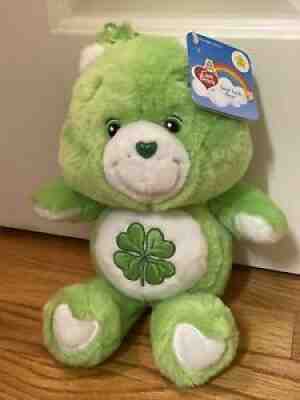 Good Luck Bear 20th Anniversary Care bears 13â? Plush Carlton Cards
