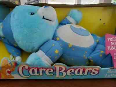 Bedtime blue lullaby care bear, vintage new in box