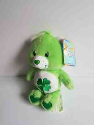 2003 Good Luck Care Bear 9 Inch Beanie with Tag