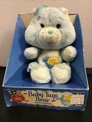 original 1984 vintage Kenner BABY TUGS Care Bears plush toy doll New in Box