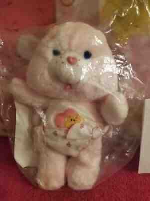 Vintage Care Bear 1982to84 Kenner Baby Hugs Bear 10inch in sealed bag