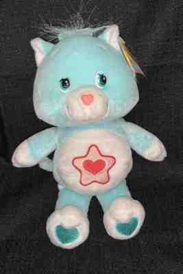 8â? Proud Heart Cat Care Bear Cousins Collector's Edition 2003 Beanbag Plush