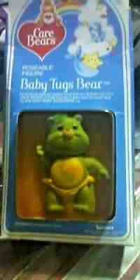 Vintage 1983 Kenner Care Bear BABY TUGS Poseable Figure Lot Toy 80s new in box