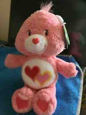 Care Bear - Love-a-Lot - Special Edition S2 (Fluffy Lill Bear) NWT