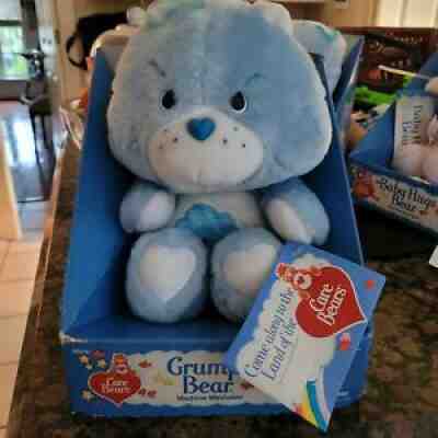 Vintage Grumpy Kenner Care Bear Stuffed Animal New in Box NWT