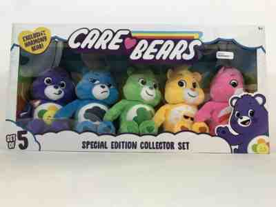 NIB Care Bears Special Edition Collector Set Of 5 Exclusive Harmony Bear